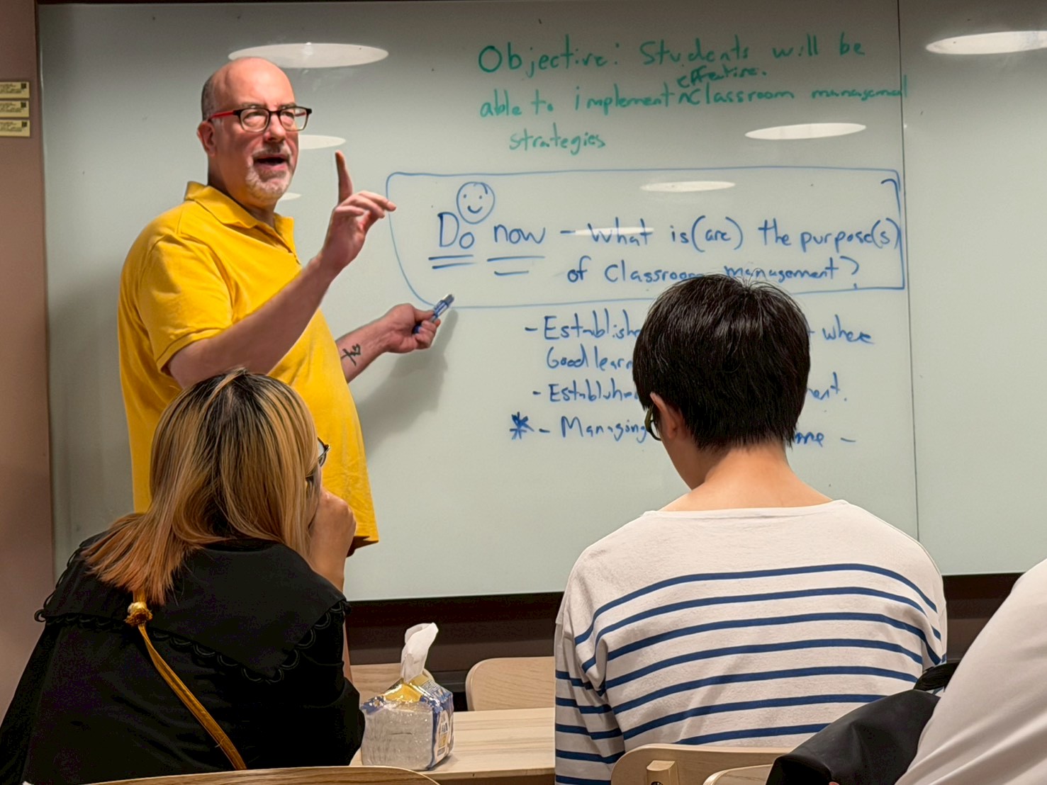 美國 Fairmont High School 課程督學 Jon Matthews 教師教學工作坊